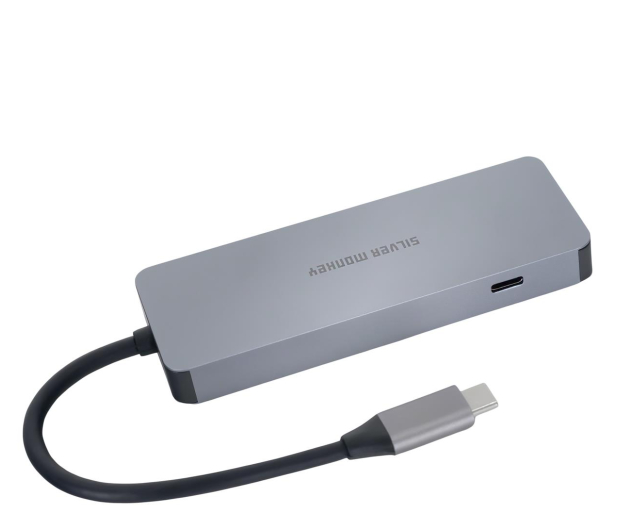 Silver Monkey Adapter USB-C - HDMI, 3xUSB, USB-C, PD 100W - 1202258 - zdjęcie 3